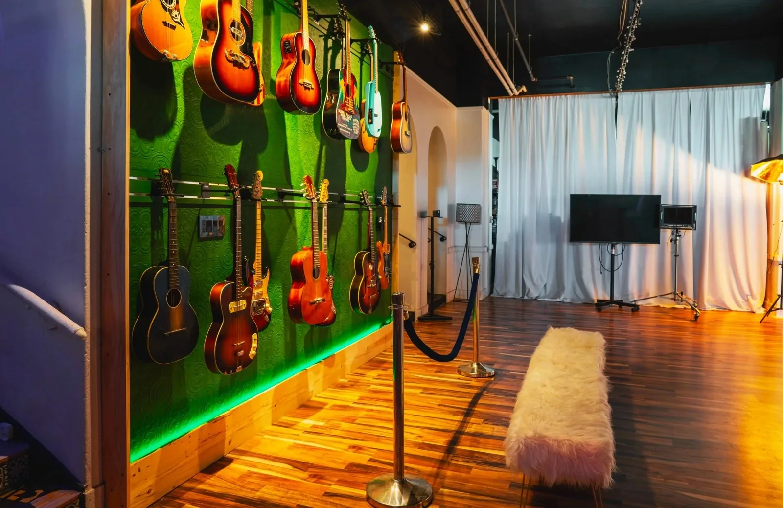 Pittsburgh guitar wall