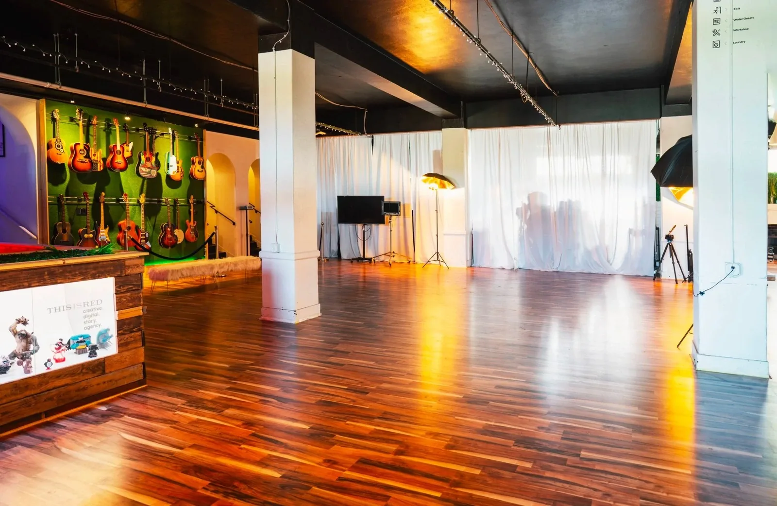 Pittsburgh studio wall